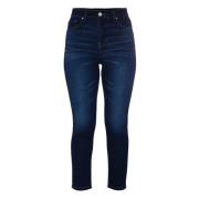 Kocca Trendiga Distressed Skinny Jeans Blue, Dam