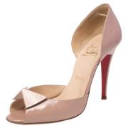 Christian Louboutin Pre-owned Pre-owned Laeder klackskor Beige, Dam