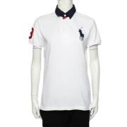 Ralph Lauren Pre-owned Pre-owned Bomull toppar White, Dam