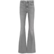 Frame Flare Jeans Uppgradera Modekollektion Gray, Dam