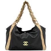 Chanel Vintage Pre-owned Läder totevskor Black, Dam