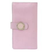 Bvlgari Vintage Pre-owned Läder plnbcker Pink, Dam