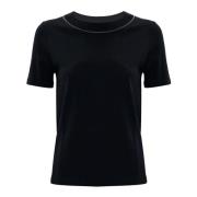 Kocca Blank Crewneck T-shirt Black, Dam