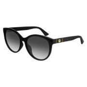 Gucci Svart Grå Solglasögon Gg0636Sk Black, Unisex