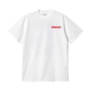 Carhartt Wip Fast Food T-shirt White, Herr