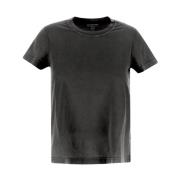 James Perse Essentiell T-shirt i bomull Gray, Dam