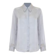 Kocca Silkeskjorta med Långärmad Gray, Dam