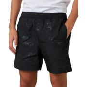 Costume National Svarta polyester shorts för män Black, Herr