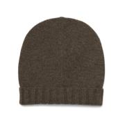 Boglioli Lyxig Cashmere Vinter Beanie Brown, Herr