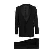 Giorgio Armani Uc99 Tuxedo - Stiligt och Elegant Kostym Black, Herr