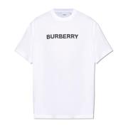 Burberry Harriston T-shirt White, Herr