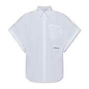 Moschino Skjorta med ficka White, Herr