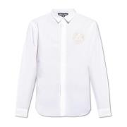 Versace Jeans Couture Bomullsskjorta med logotyp White, Herr