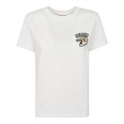 Kenzo Varsity Classic Tiger T-Shirt White, Dam