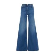 Versace Klassiska Denim Jeans Blue, Dam