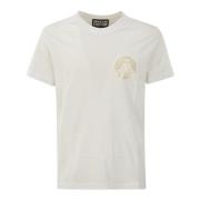 Versace Jeans Couture Foil T-shirt för kvinnor White, Dam