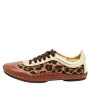 Dolce & Gabbana Pre-owned Pre-owned Canvas sneakers Brown, Dam