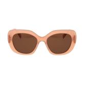 Celine Stiliga Glasögon med 55mm Linsbredd Brown, Unisex