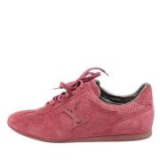 Louis Vuitton Vintage Pre-owned Mocka sneakers Pink, Dam