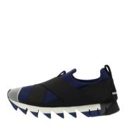 Dolce & Gabbana Pre-owned Pre-owned Mocka sneakers Blue, Dam