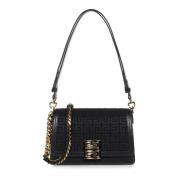 Givenchy Svart väska i krokodileffekt läder Black, Dam