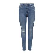 Only Skinny Jeans för kvinnor Blue, Dam