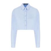 Raf Simons Stiliga Skjortor Blue, Dam