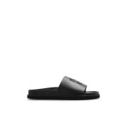 Off White Cloud Arrow lädersandaler Black, Herr