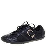 Dior Vintage Pre-owned Tyg sneakers Black, Herr