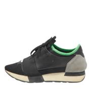 Balenciaga Vintage Pre-owned Laeder sneakers Black, Dam