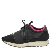 Balenciaga Vintage Pre-owned Laeder sneakers Black, Dam