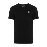Just Cavalli Svart Logotyp T-shirt Black, Herr