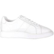 Ralph Lauren Lyxig Läder Sneaker White, Dam