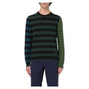 Paul Smith Klassisk Crewneck Sweater Multicolor, Herr