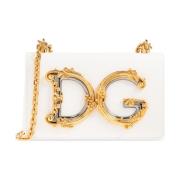 Dolce & Gabbana ‘DG Girls’ axelväska White, Dam
