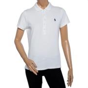 Ralph Lauren Pre-owned Pre-owned Bomull toppar White, Dam