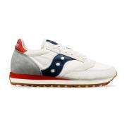 Saucony Jazz Original Stonewash Sneakers White, Herr