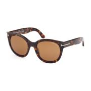 Tom Ford Ft1114 52E Solglasögon Brown, Dam