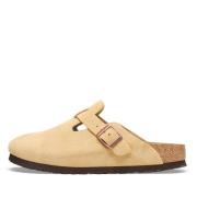 Birkenstock Latte Cream Skor med Regular Fit Beige, Herr