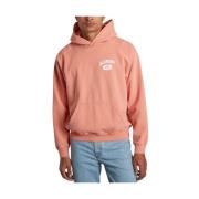 Harmony Cranberry Ivy League Hoodie Pink, Herr