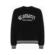 Carhartt Wip Onyx Crew Neck Sweater Black, Herr