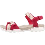 Clarks Stiliga platta sandaler för kvinnor Pink, Dam