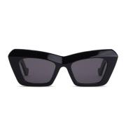 Loewe Loewe Anagram Cat-Eye Solglasögon för Kvinnor Black, Dam