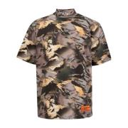 Heron Preston Camouflage Print T-shirt Multicolor, Herr