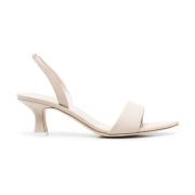 3Juin High Heel Sandals Beige, Dam