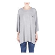 Dsquared2 Long Sleeve Top Gray, Dam
