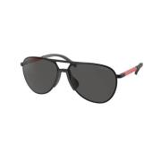 Prada Svarta PS 51Xs Solglasögon Black, Herr