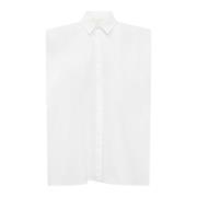 Calcaterra Top Shirt Over - Stilfull och trendig White, Dam