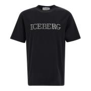 Iceberg T-Shirts Black, Herr