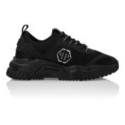 Philipp Plein Svarta Sneakers Black, Dam